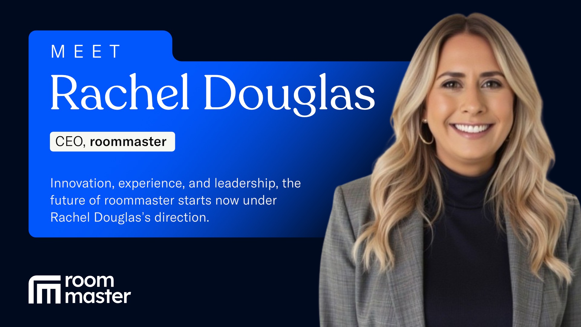 Aspire Software, una división de Valsoft, nombra a Rachel Douglas como directora ejecutiva de roommaster, líder en modernización de PMS, innovación en inteligencia industrial y valía para el cliente Aspire Software, una división de Valsoft, nombra a Rachel Douglas como directora ejecutiva de roommaster, líder en modernización de PMS, innovación en inteligencia industrial y valía para el cliente