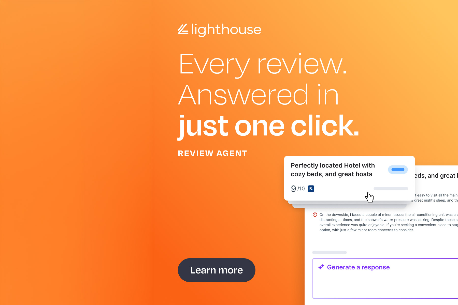 Lighthouse launches Review Agent to help independent hotels boost OTA rankings and bookings as ...